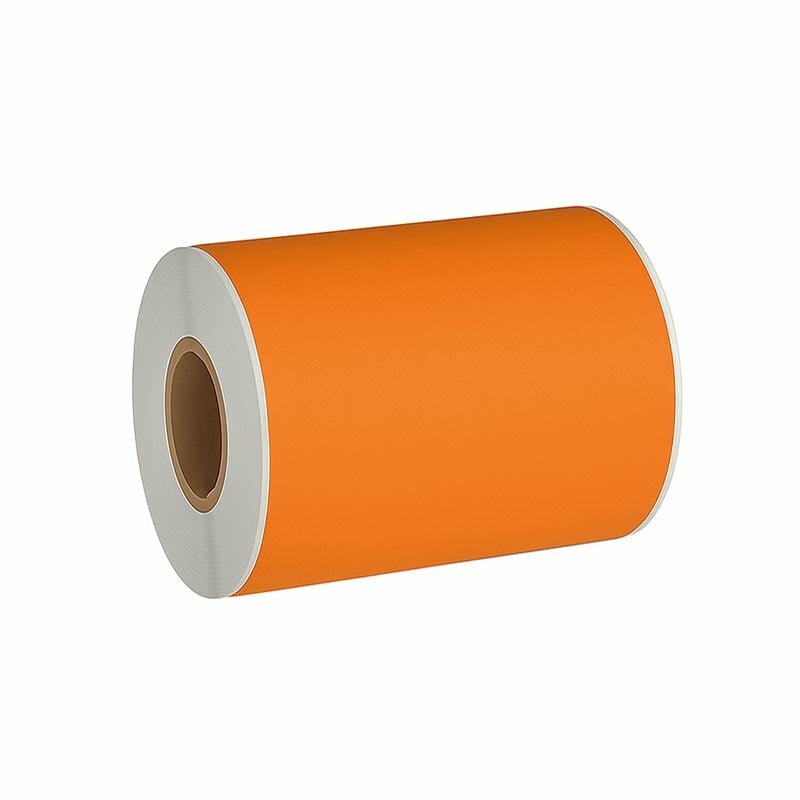 Zebra Verzendlabels 102x150mm 300 Stuks 25mm Kern Oranje