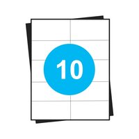 A4 labels 10 op vel