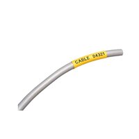 Dymo IND Rhino 1805444 Tape Krimpkous Zwart Op Geel 24 mm