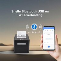 G&G GG-TD80 Desktop thermische bonlabelprinter