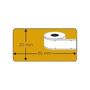 DYMO 99010 Labels 89x28mm Goud (Huismerk)