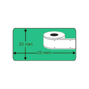 DYMO 99010 Labels 89x28mm Groen (Huismerk)