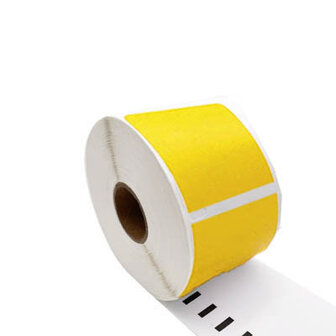 DYMO 11354 / S0722540 Labels (57x32mm) Geel Permanent