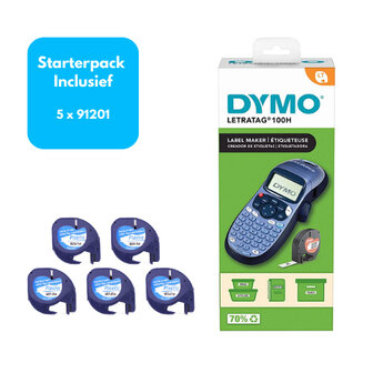 Dymo LT-100H LetraTag Labelprinter Starterpack 