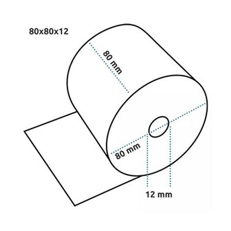 Kassarol 80x80x12mm