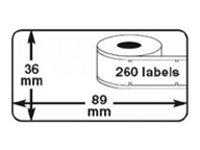 DYMO 99017 Labels 50x12mm (Huismerk)
