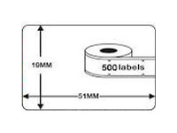 DYMO 11355 Labels 19x51mm (Huismerk)