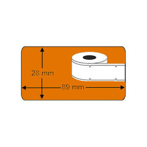 DYMO 99010 Labels 89x28mm Oranje (Huismerk)