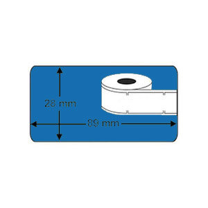 DYMO 99010 Labels 89x28mm Blauw (Huismerk)