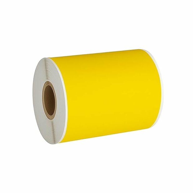 Zebra Verzendlabels 102x150mm 300 Stuks 25mm Kern Geel