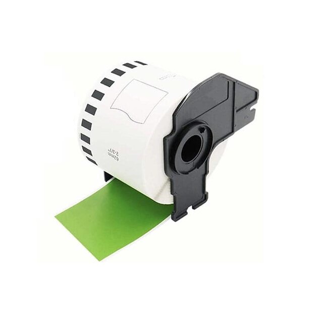 Brother DK-22205 Adreslabels 62mm Groen