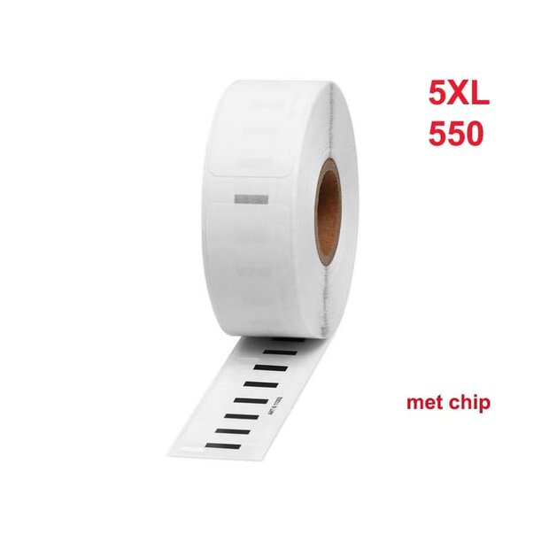 DYMO 11352 labels 54x25mm Wit Met Chip