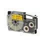 Casio XR-9YW Tape Zwart op Geel 9mm