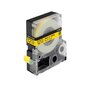 Epson LC-4YBP9 (C53S625403) Tape Zwart Op Geel 12 mm