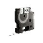 DYMO Rhino IND Lettertape (18443) Vinyl Zwart op Wit 9mm