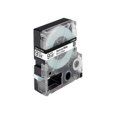 Epson LC-3WBN9 (C53S624402) Tape Zwart Op Wit 9 mm (Huismerk)